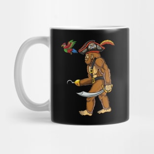 Bigfoot pirate Mug